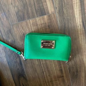 Michael Kors wristlet wallet